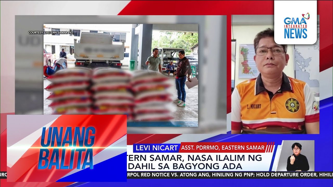 Panayam kay Levi Nicart, Asst. PDRRMO, Eastern Samar | Unang Balita