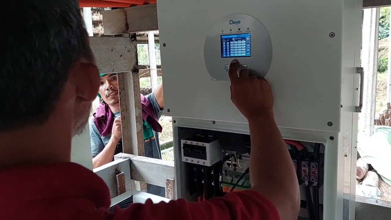 32kW Hybrid Deye Commissioning