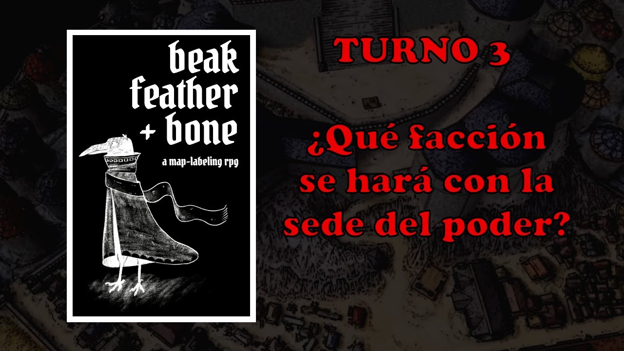 Beak, Feather, & Bone, partida cooperativa (turno 3)