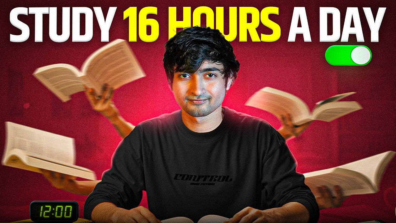 STUDY 16 Hours Daily & Enter GOD Mode in Your JEE Prep