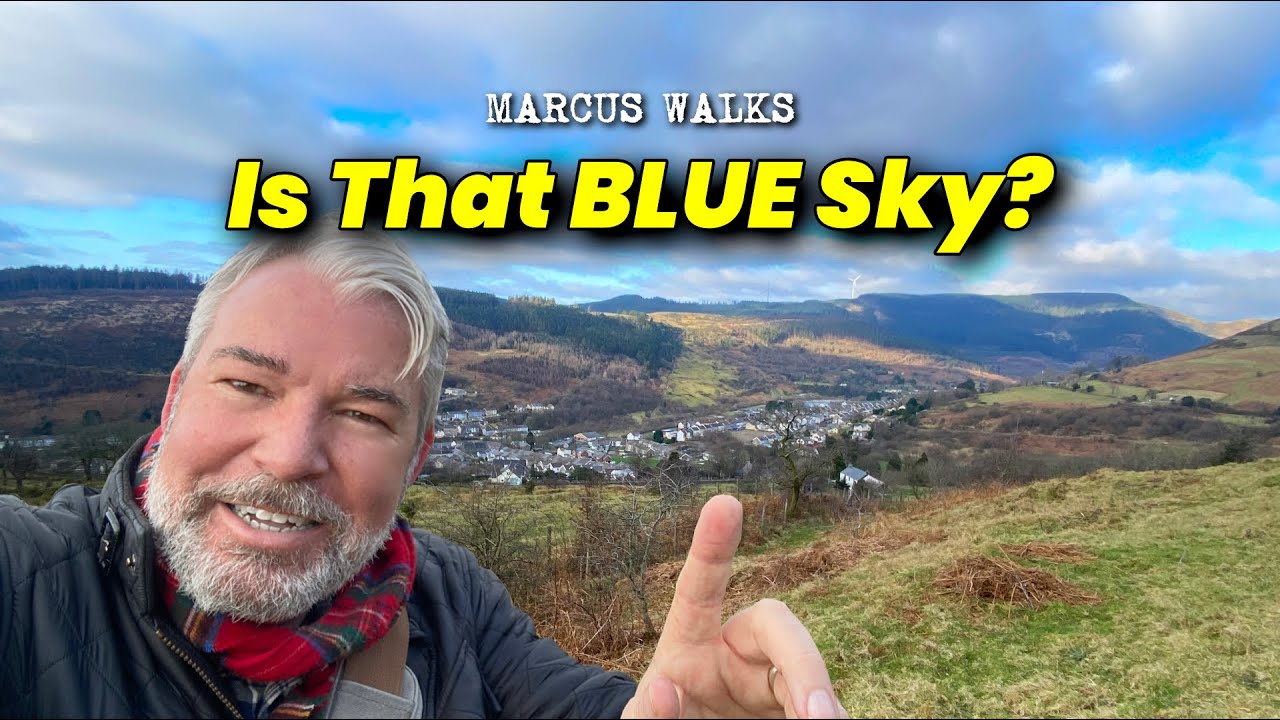 A Dry Garw Valley Walk - Part 2 Walking The Hills From Pontycymer To Blaengarw