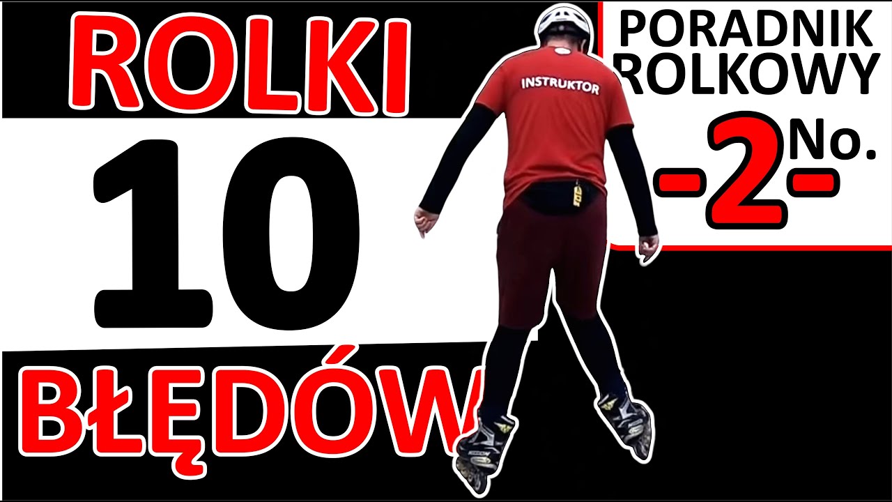 10 najczęstszych błędów w jeździe na rolkach