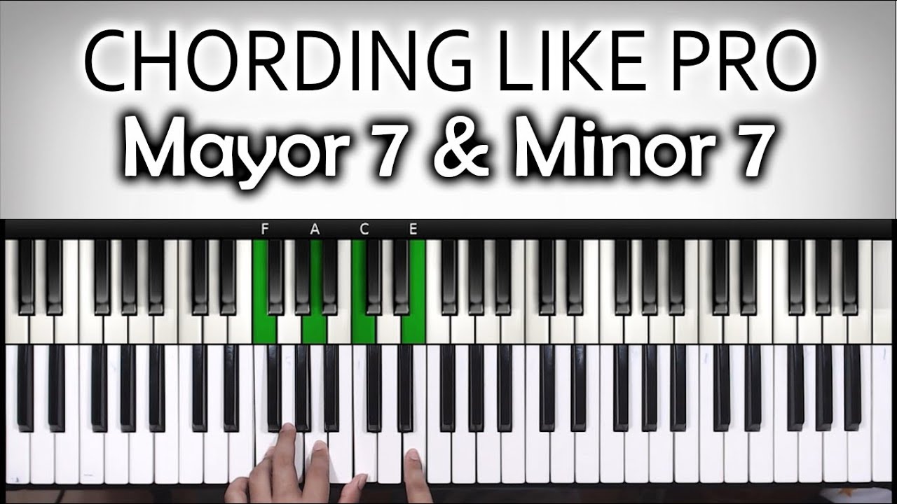 Chord chord Keren #1 | Mayor 7& minor 7 | Belajar Piano Keyboard
