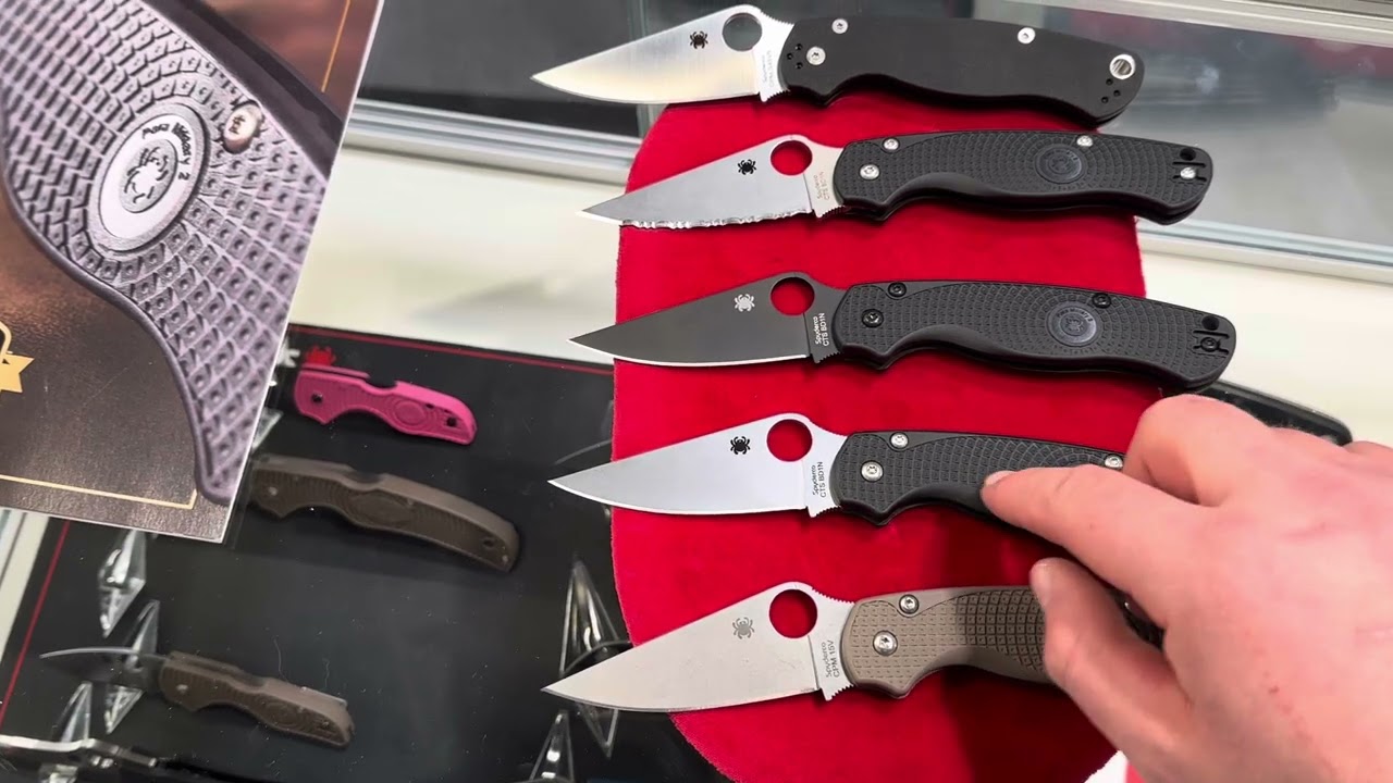 Spyderco Paramilitary 2 lightweight alle neuen Varianten
