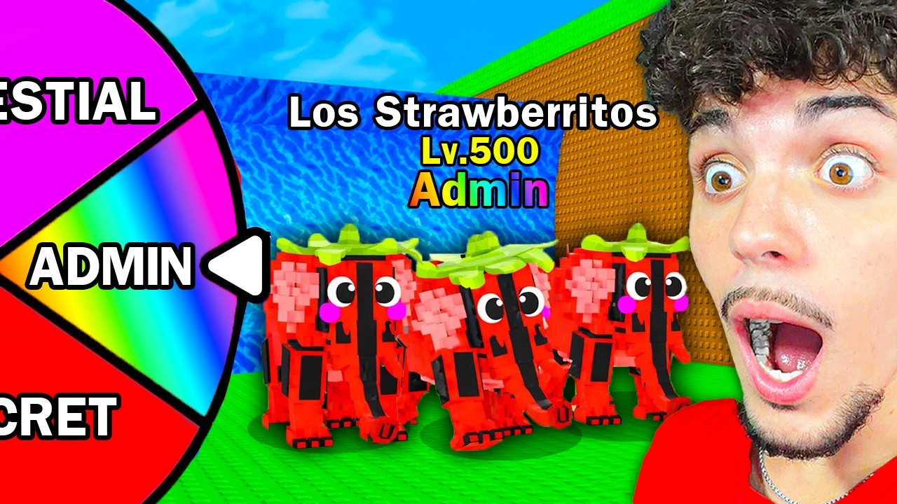 LA RUOTA ADMIN DECIDE i MIEI BRAINROT su SALVA I BRAINROT DALLO TSUNAMI..