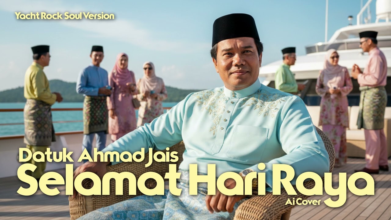 Datuk Ahmad Jais - Selamat Hari Raya (AI Cover) - Yacht Rock Soul Version