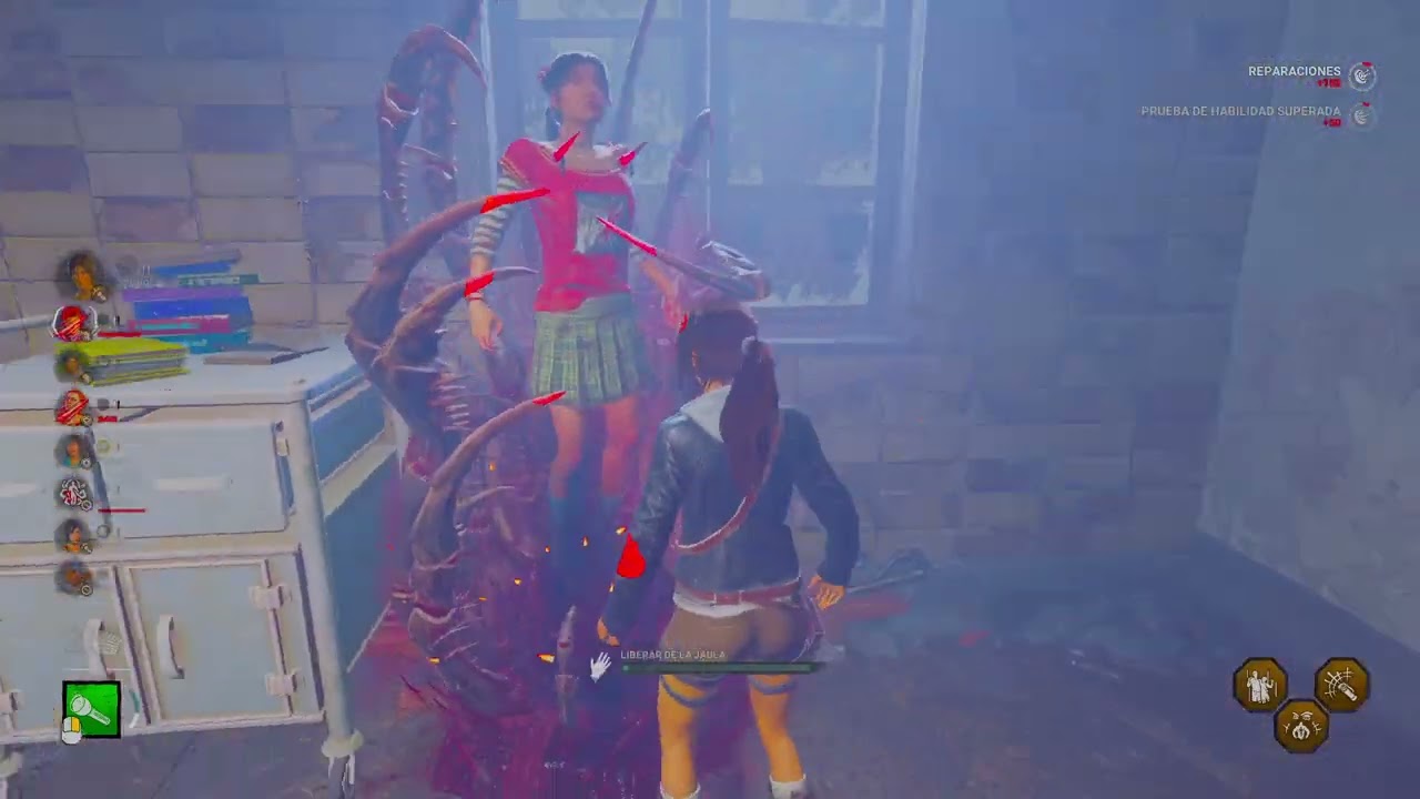 Lara en el 2vs8 - Dead by Daylight