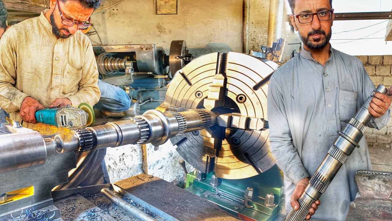 Repairing Main Counter Shaft of Transmission ||Gear Box Counter Shaft Restoration ||