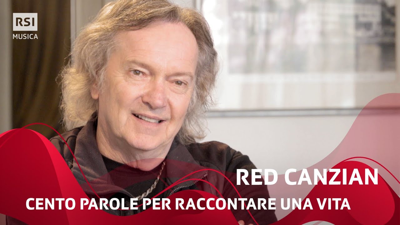 Red Canzian - Cento parole per raccontare una vita | RSI Musica