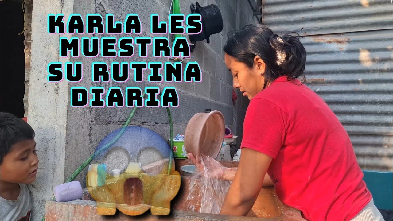 🔴SI NO LO GRAVO🎬 NO LO CREERAS 😱KARLA MUESTRA 👀SU RUTINA DEL DIA A DIA.