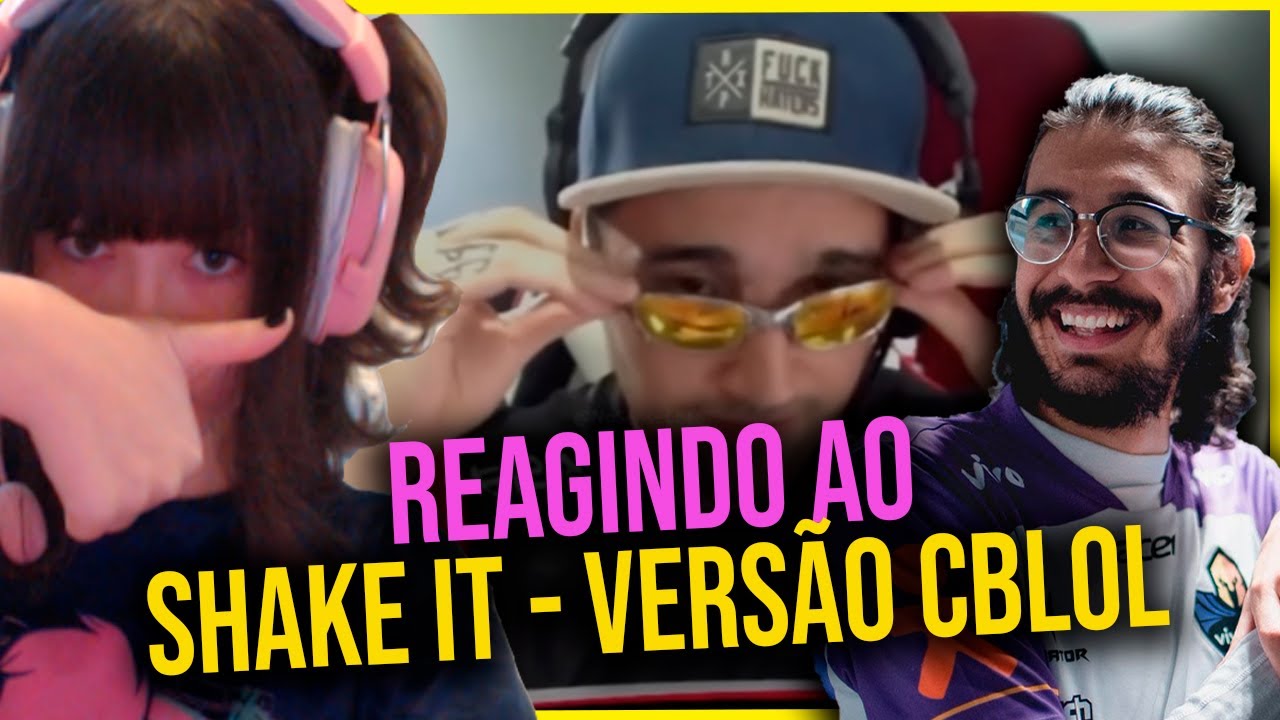 REVOLTA E COMUNIVIA REAGINDO AO SHAKE IT CBLOL