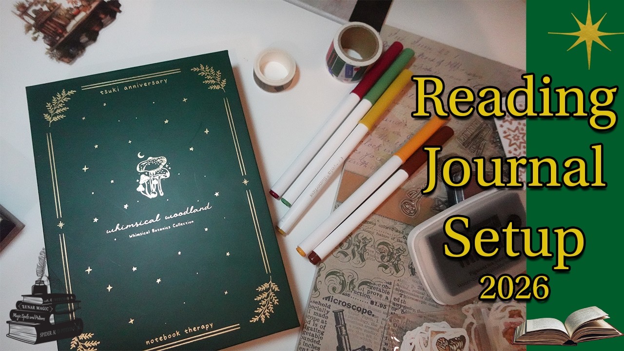 2026 Reading Journal Setup