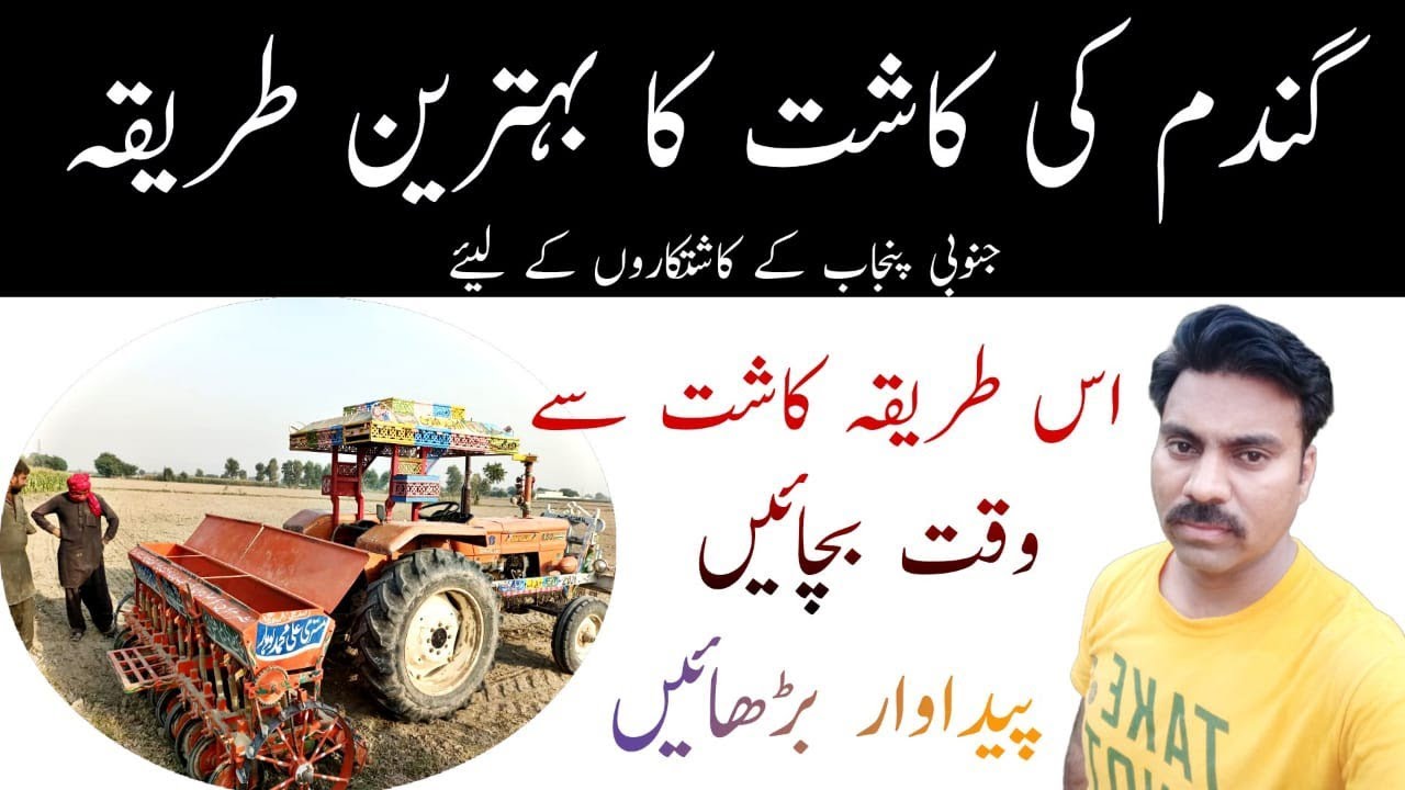 Best method of Wheat Sowing | Dry sowing method of Wheat by drill | Wheat sowing methods comparison