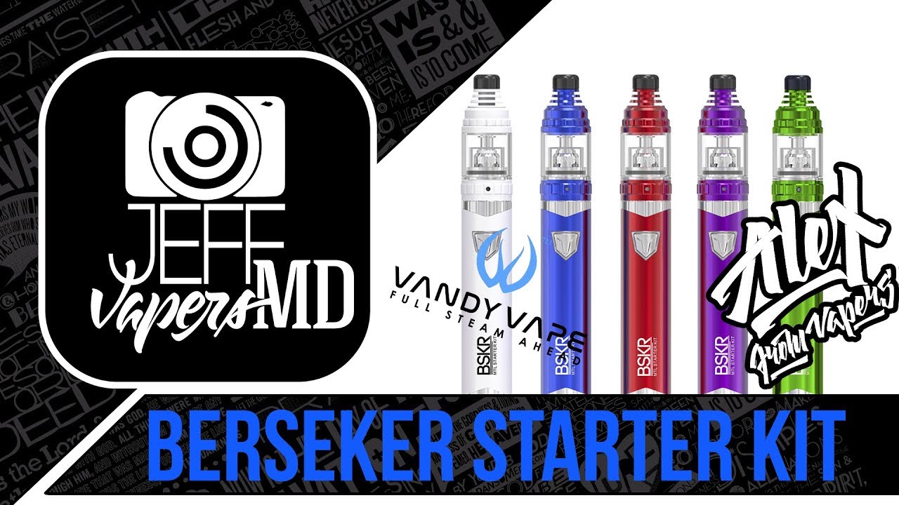 Berserker MTL Starter Kit l Vandy Vape & Alex VapersMD l Review l Обзор