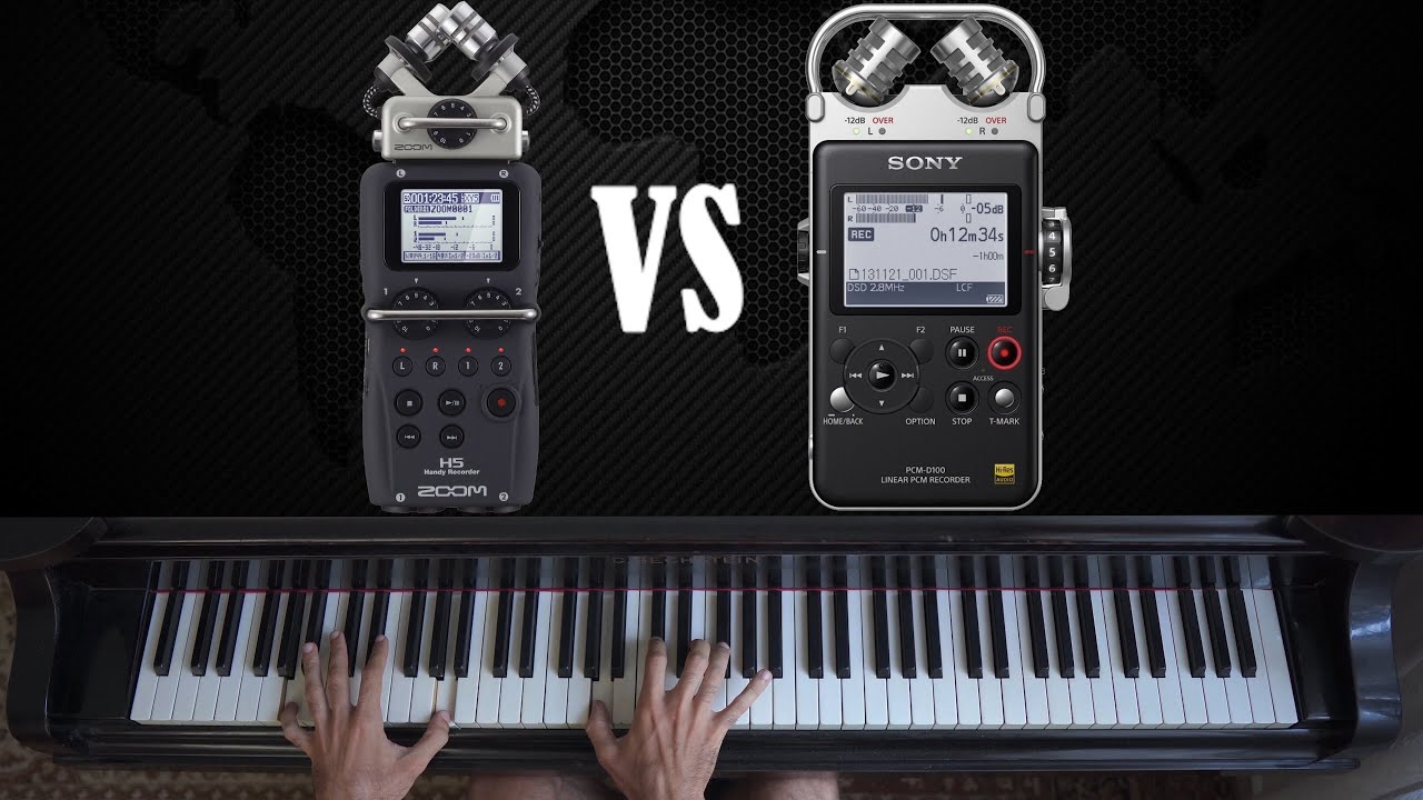ZOOM H5 vs SONY PCM-D100 | Sound Comparison