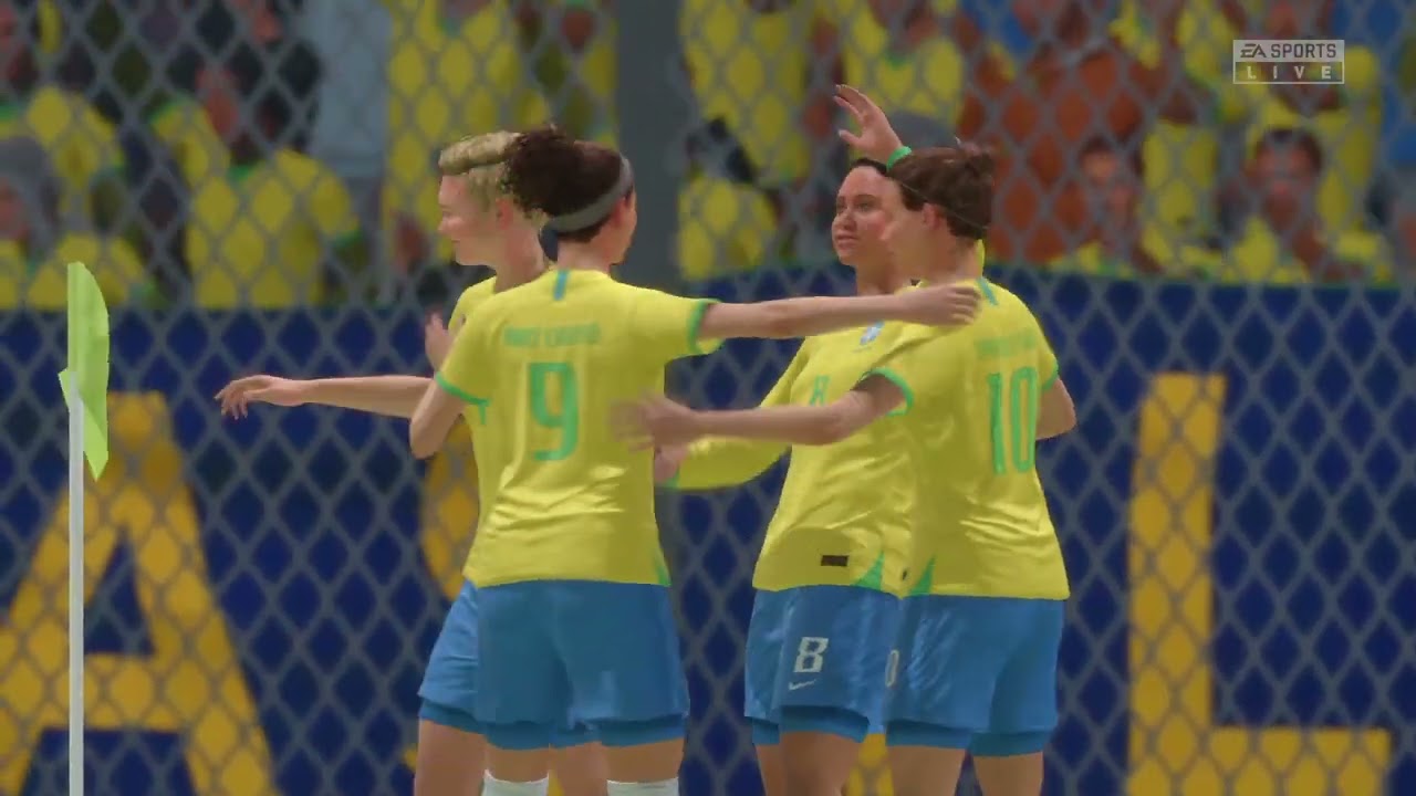 FIFA 2022 PS4 Ladies Brasil 5-0