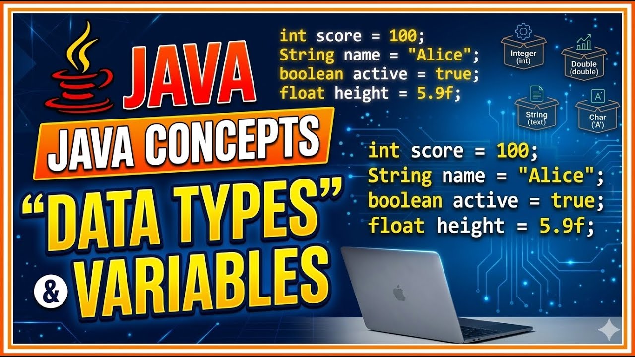 Типы данных и переменные в Java