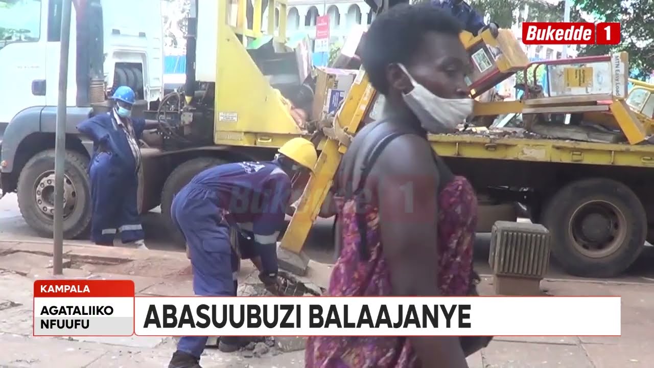 Agataliikonfuufu: Ebikwekweto ku batembeeyi. KCCA emenye obuyumba abasuubuzi balaagyanye.
