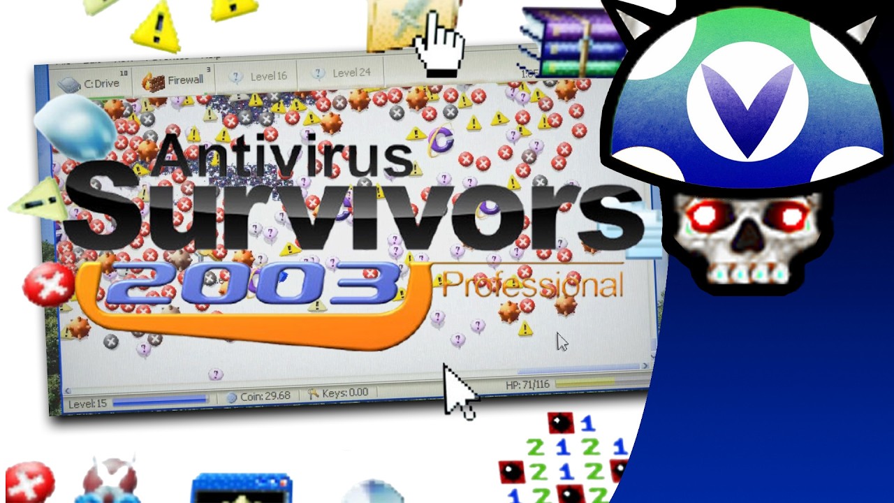 [Vinesauce] Joel - Antivirus Survivors 2003 Professional ( Demo )