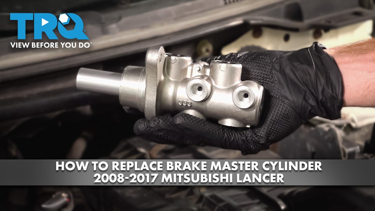 How to Replace Brake Master Cylinder 2008-2017 Mitsubishi Lancer