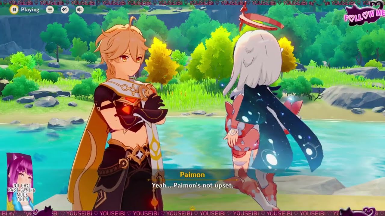 ♡ Genshin play66 - 🏞️Event Q ❀Homeward He Who Caught the Wind🍃 Story ♡ [JPVA/ENSub]