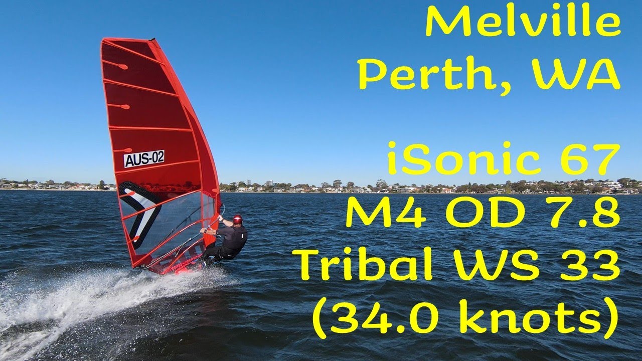 20251203 Melville - iSonic 67, M4 OD 7.8 (34.0 knots, Session 13)