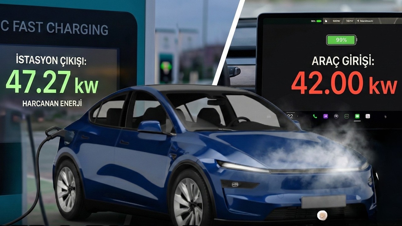 %15 Enerji Nereye Gitti? Şarj İstasyonunda Sorun Nedir?