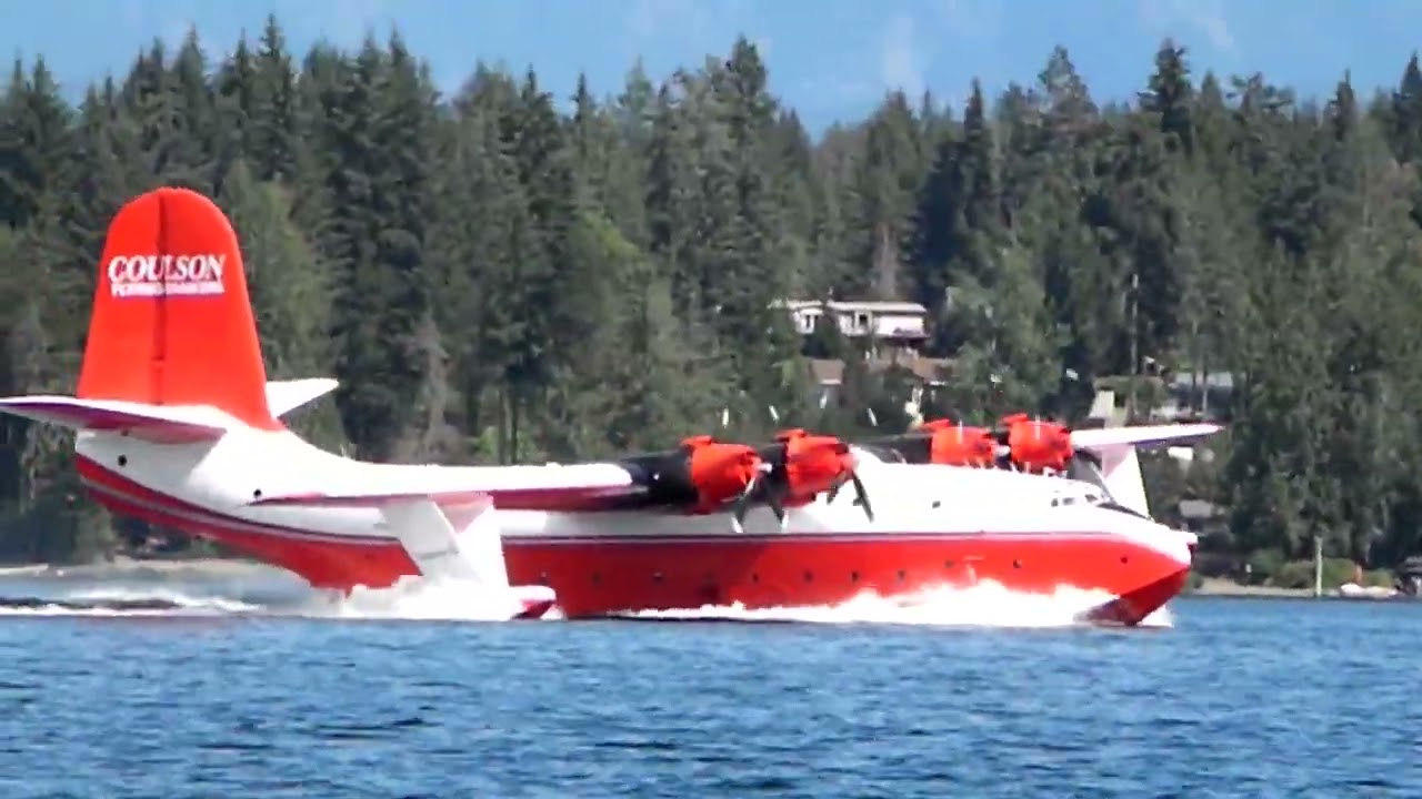 The Martin Mars Final Flight From Sproat Lake 8/11/24