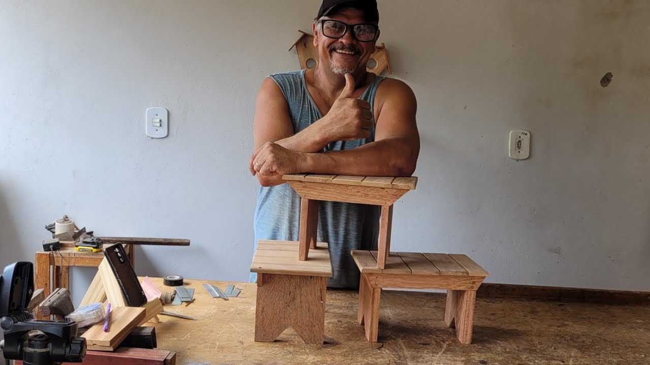 Banquinho faça você mesmo