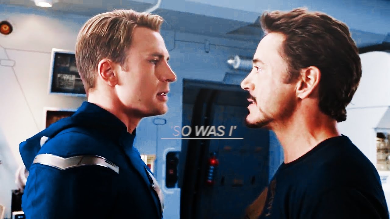 steve & tony || so was i.