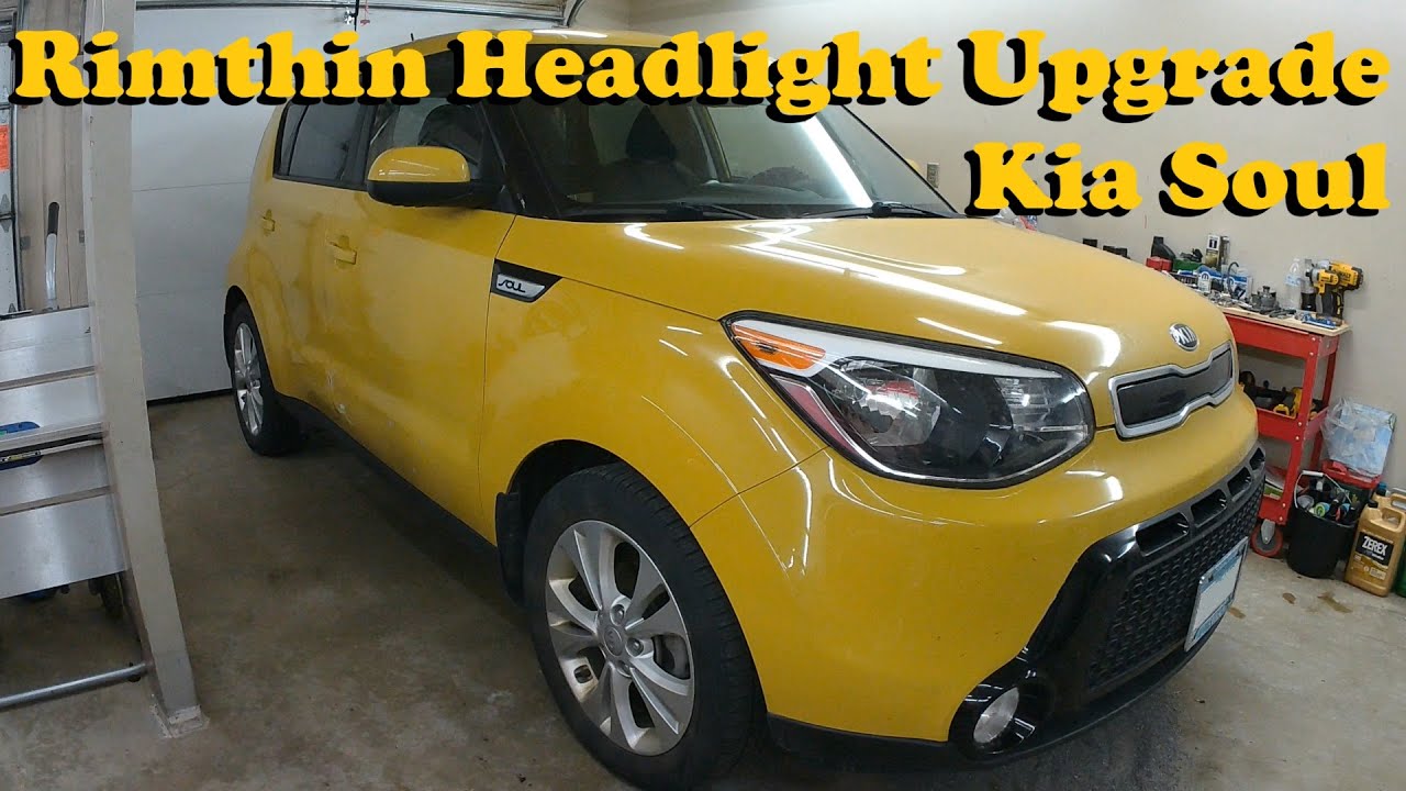 Улучшенные фары Rimthin для Kia Soul | #kiasoul #rimthin #headlights