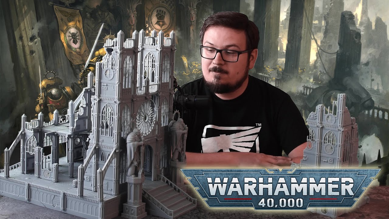 Warhammer 40K i druk 3D -  modułowy teren na magnesy.