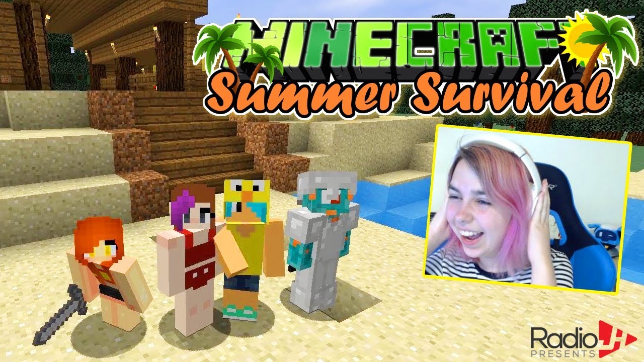Minecraft SUMMER SURVIVAL ADVENTURE | TACO CREW Build A Barn!
