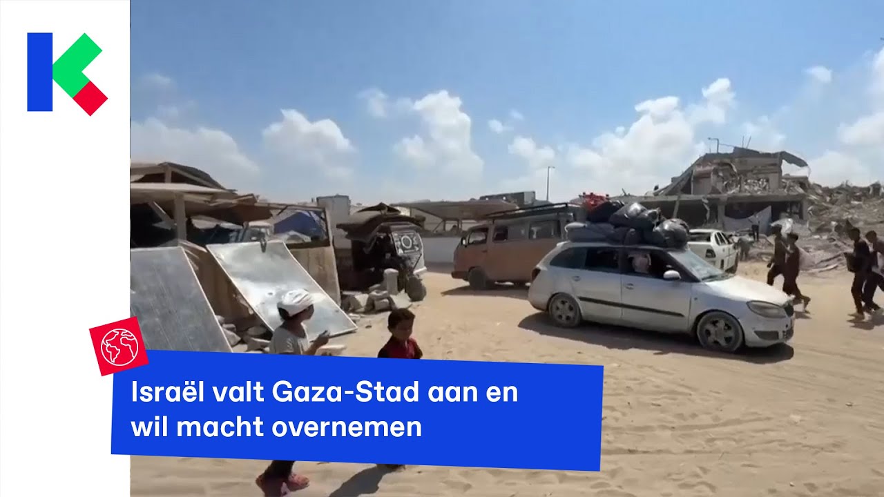 Israël valt Gaza-Stad aan en wil macht overnemen