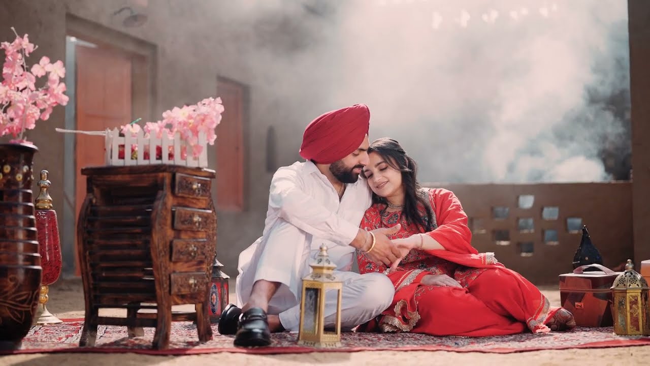 Tavinder weds Gurmehak Pre Wedding Happy Photography Saron 2025