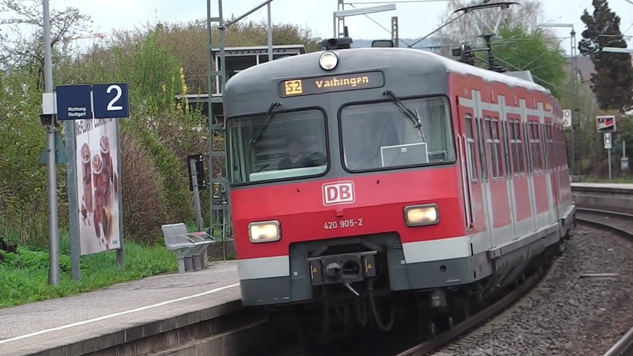 Vor dreizehn Jahren: Baureihe 420 als S2 auf der Remsbahn unterwegs