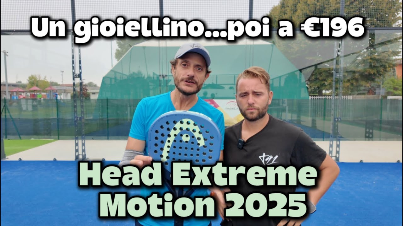 👉 Recensione Head Extreme Motion 2025 | Test e Opinioni sulla Nuova Racchetta Padel FULL CARBON