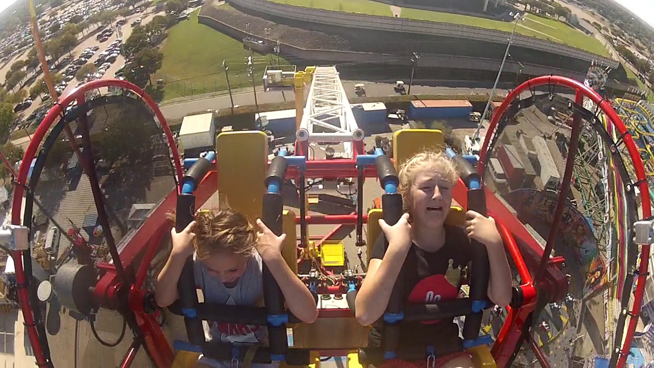 Kaitlyn and Livie - SkyScraper at State Fair of Texas