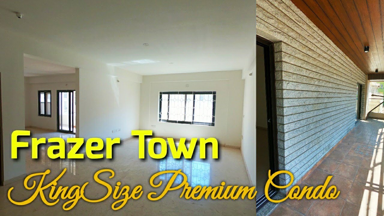 Frazer Town 3BHK Premium Condo For Sale Posh Location of Central Bangalore