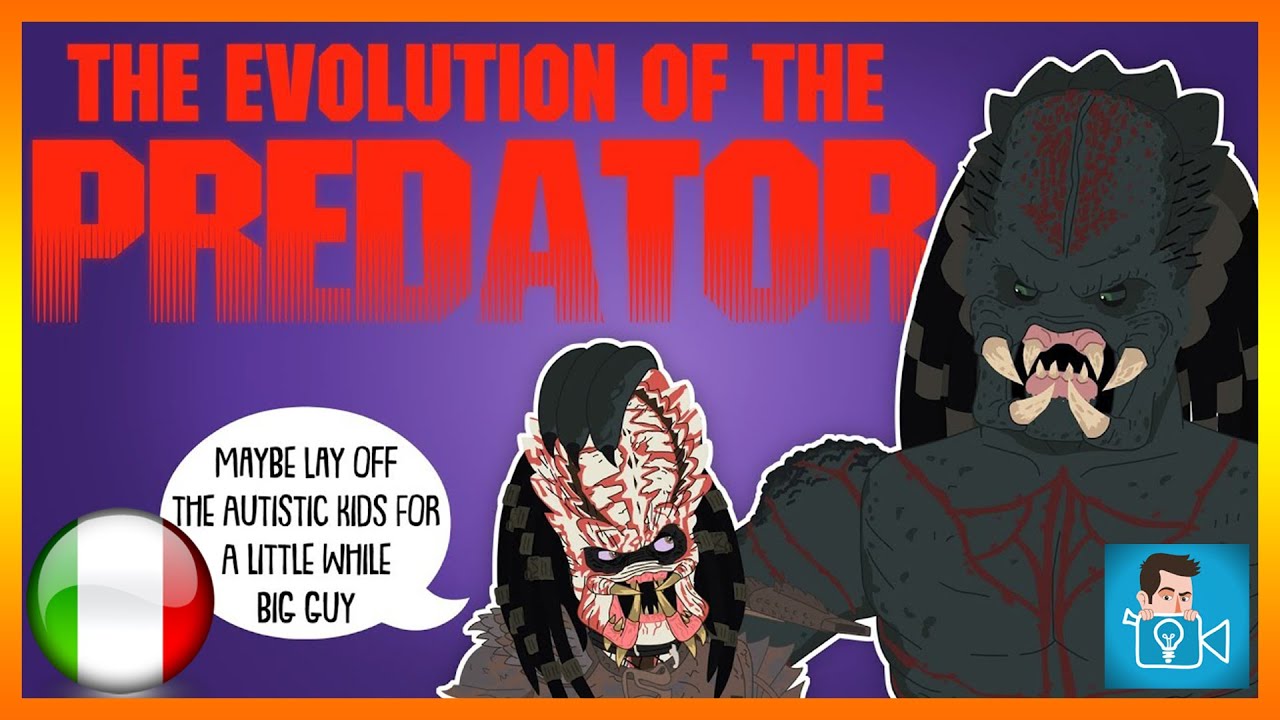 L'evoluzione di PREDATOR | TELL IT ANIMATED ITA