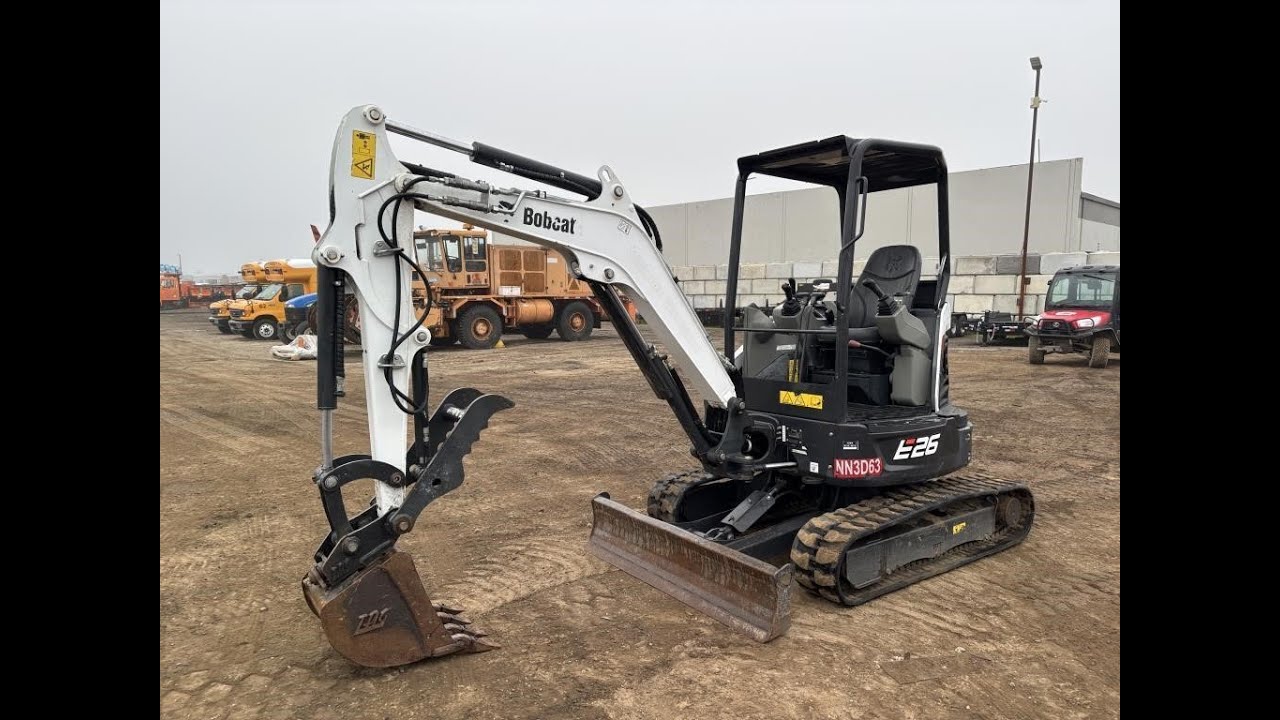 2021 Bobcat E26 Hydraulic Excavator