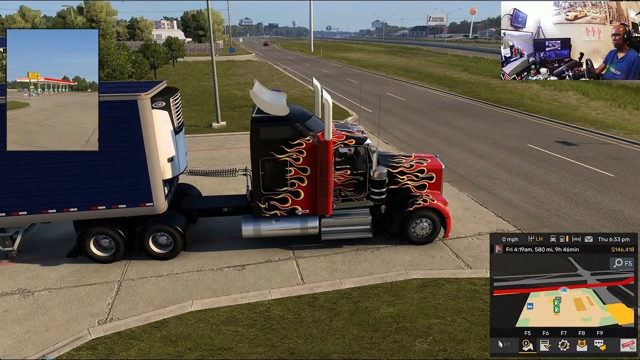 DRIVING FROM TEXAS TO KANSAS (ATS TRUCK STREAM).