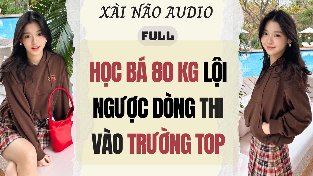 Full audio | HỌC BÁ 80KG LỘI NGƯỢC DÒNG THI VÀO TRƯỜNG TOP | Xài Não Audio #audio