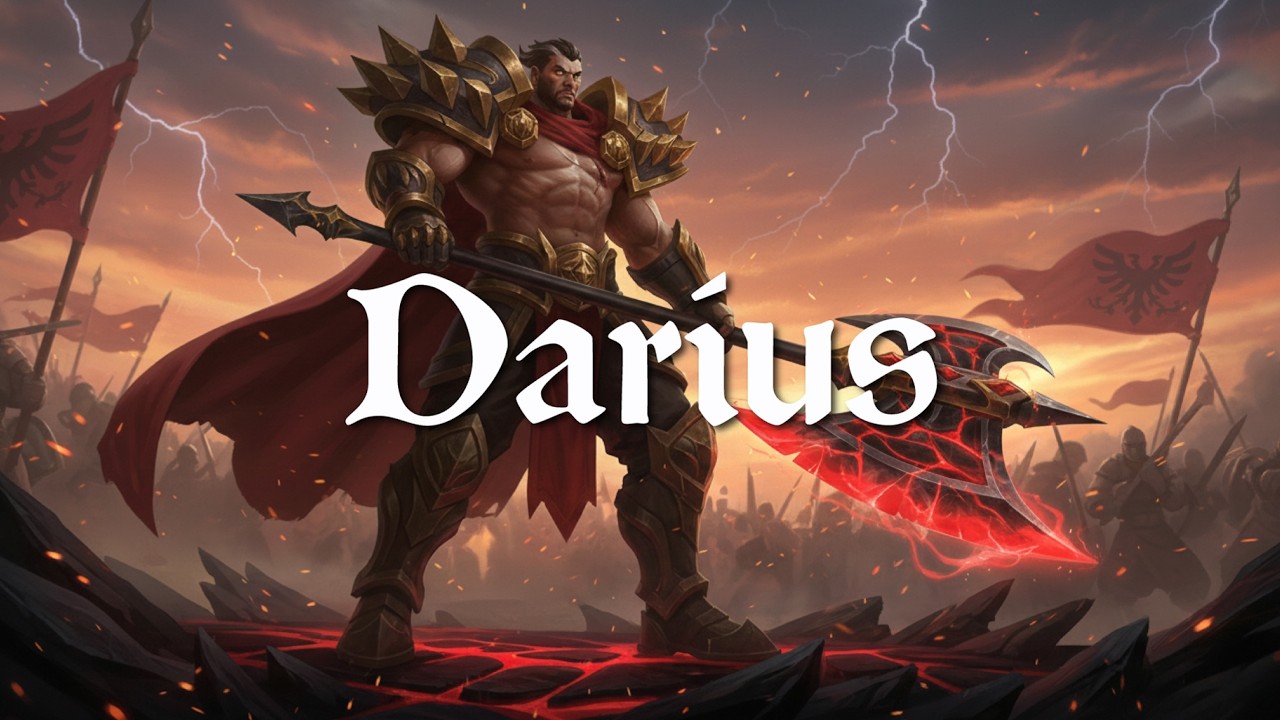 녹서스의 단결 🪓 다리우스(Darius) 전용 브금: 소름 돋는 처형과 압도적인 비트 | Darius Gaming BGM