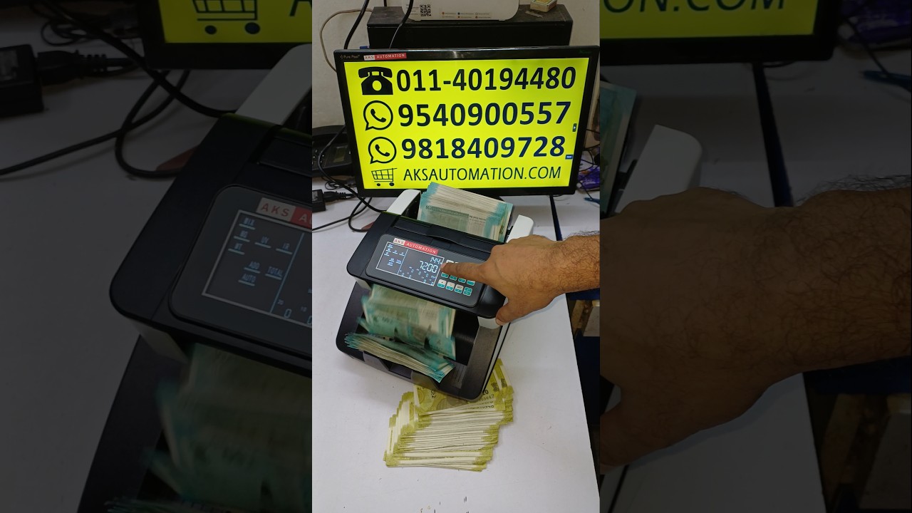 Top Currency Counting Machine Dealers in Noida 2026 (Cash Counter Machines) ✨ #shorts #cashmachine