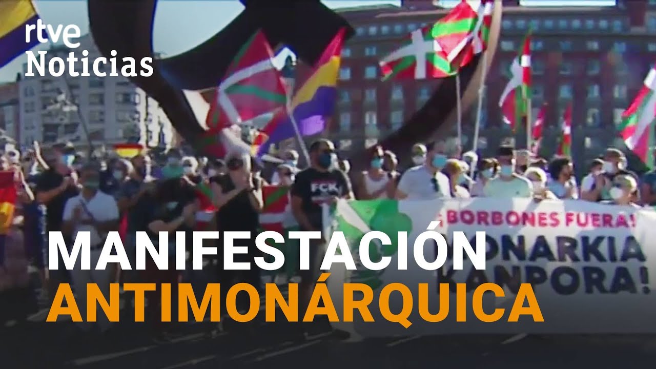CONCENTRACIÓN en favor de la REPÚBLICA en BILBAO | RTVE