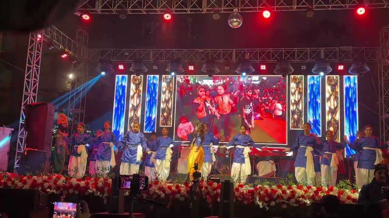 Krishna Theme Group Dance | Divine Performance | Dance Cover