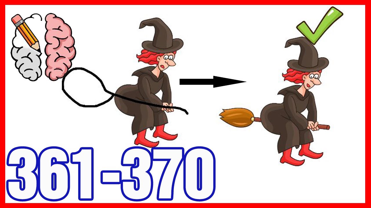 Tricky Line Draw the Part Level 361 362 363 364 365 366 367 368 369 370 Solution or Walkthrough