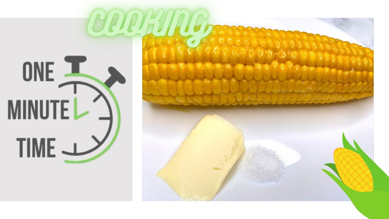 SCHNELLE UND EINFACHE Rezepte | Maiskolben kochen klassisch im Wasser 🌽