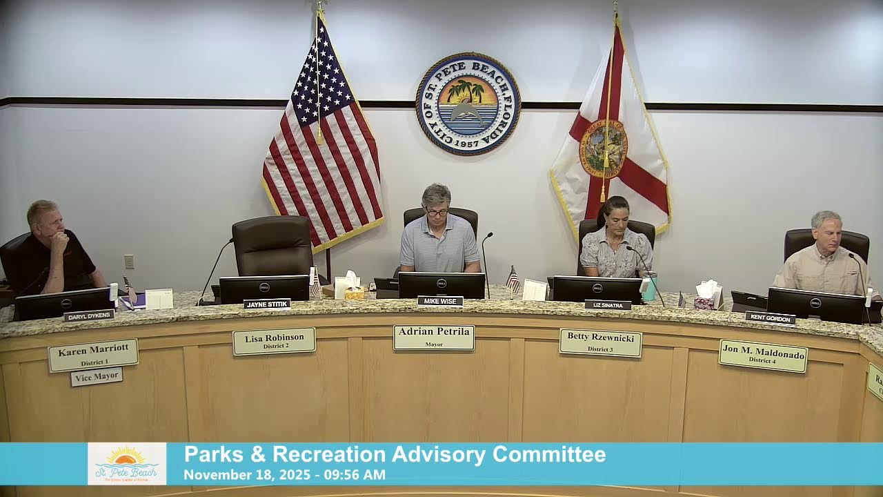 Parks and Recreation Advisory Committee - November 18, 2025